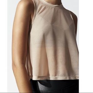 Carbon38 Sheer Crop Tank